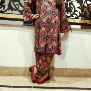 2pc stitched frock